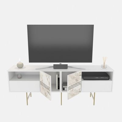 Derin 180 cm TV Unit / Side Table, Media Console for TVs up to 71"