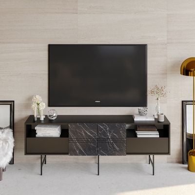 Derin 180 cm TV Unit / Side Table, Media Console for TVs up to 71"