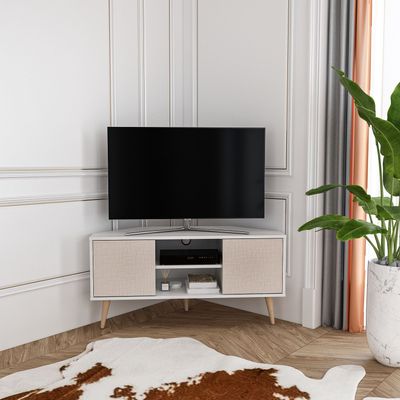 Lesson 120 cm Corner TV Unit for TVs up to 55"