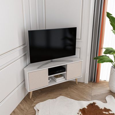 Lesson 120 cm Corner TV Unit for TVs up to 55"