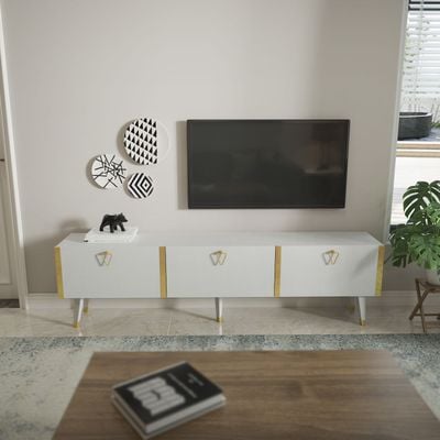 Milagro 180 cm TV Unit / Side Table, Console for TVs up to 71"