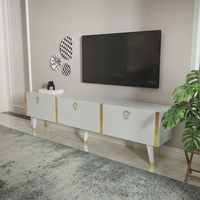 Milagro 180 cm TV Unit / Side Table, Console for TVs up to 71"