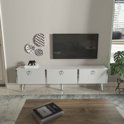 Milagro 180 cm TV Unit / Side Table, Console for TVs up to 71"