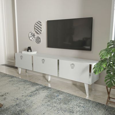 Milagro 180 cm TV Unit / Side Table, Console for TVs up to 71"