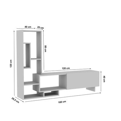 Pegai 120 cm TV Unit for TVs up to 55"