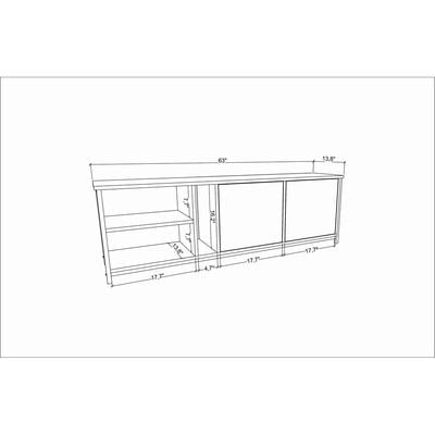 Primrose 160 cm TV Unit for TVs up to 65"