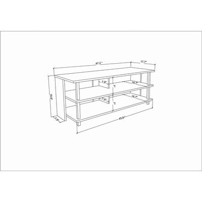 Pueblo 120 cm TV Unit for TVs up to 55"