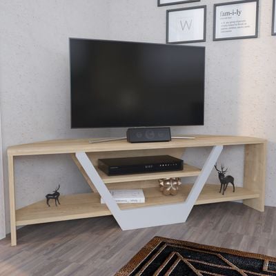 Sares 120 cm Corner TV Unit for TVs up to 55"