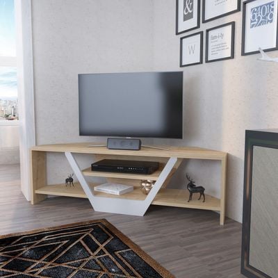 Sares 120 cm Corner TV Unit for TVs up to 55"