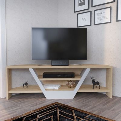 Sares 120 cm Corner TV Unit for TVs up to 55"