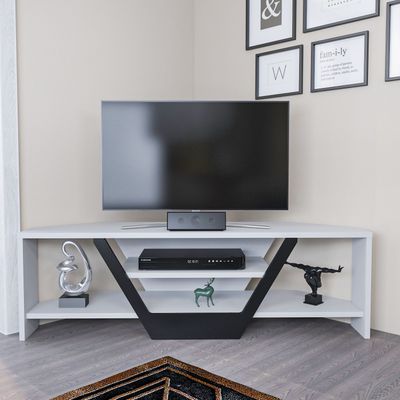 Sares 120 cm Corner TV Unit for TVs up to 55"