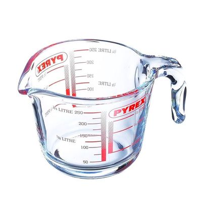 Pyrex Measuring Jug 250ml - Durable & Versatile Kitchen Tool