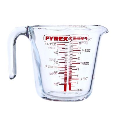 Pyrex Measuring Jug 500ml - Durable & Versatile Kitchen Tool