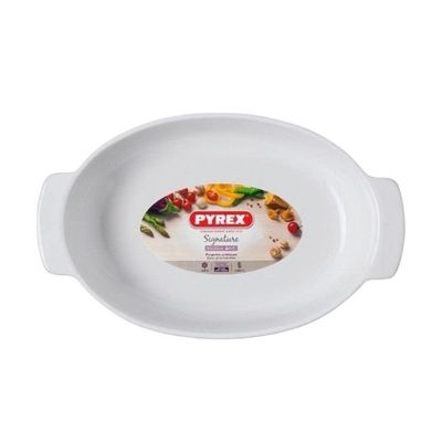 Pyrex Signature Oval Roaster 30x20cm - Stylish & Durable Cooking Solution