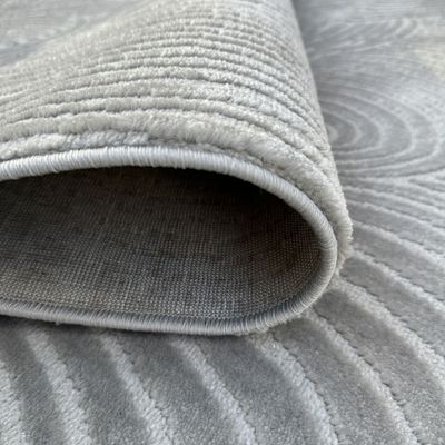 Handpicked Furniture Neutral Grey Rectangle Carpet Ultra Soft Area Carpets For Bed Room, Living Room, And Dining room, Anti-slip Floor Carpets, Easy to Clean, Made In Turkey 230x150 cm - Grey