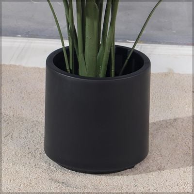 Yatai Plastic Self Watering Planter Garden Plant Pot Indoor Nursery Pot Flower Plant Container For Home Decor For All House Plants, Flowers, and Rose Plants (Black)