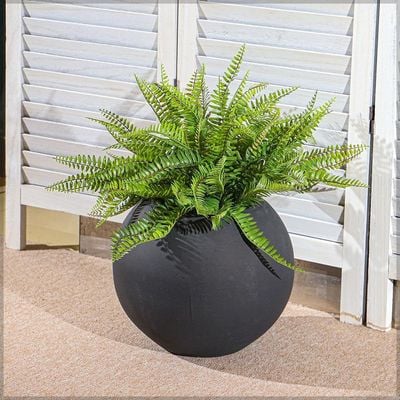 Yatai Concrete Planter Pot Garden Plant Pot Indoor Nursery Pot Flower Plant Container For Home Decor For All House Plants, Flowers, and Rose Plant Palm Tree Pot Vase (Small)