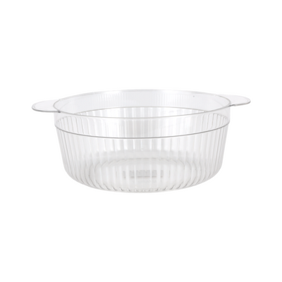 Royalford 2.0-liter Storage Bowl with Lid- RF12483/ Plastic Wide Mouth Container, Elegant and Sleek Design with Long-Lasting Construction/ Multi-Purpose, for Mixing, Serving, etc./ Ideal for Fruits, Vegetables, Snacks, Dcor Items/ Easy to Use and Maintain, Freezer-Safe/ Clear