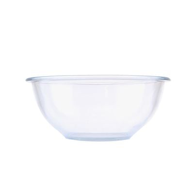 Royalford RF2704-GBD 1.3L Glass Mixing Bowl - Elegant Deep Design & Shape Mixing Bowl | Glass Baking Accessory, Small Serving/Mixing Bowl | Easy to Clean & Microwave Safe