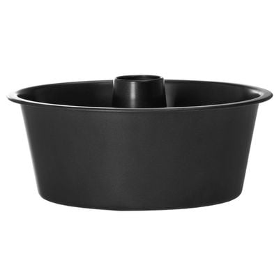 Royalford RF7035 Angel Food Cake Baking Pan, 25x10 CM | Non-Stick Savarin Mould/Ring Cake Tin, 25 cm (10 Inch ), Bundt Cake Ring Mold Pan, Baking Tin, Cake Pan