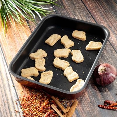 Royalford RF1148-SP37 2L Non-Stick Square Baking Tray - Large Roaster Pan - Non-Stick Coating - Induction Safe Baking Pan | Elegant Design | Square Roaster Bake-ware | Ideal for Baking cakes, pies and puddings