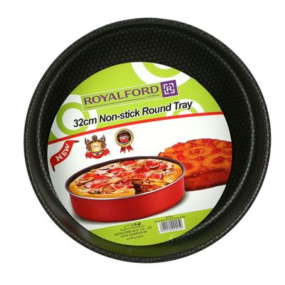 Portable Highly Durable 32Cm Non-Stick Baking Tray Ideal for Baking, Roasting & More RF6634 Royalford