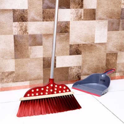  Long Floor Broom with Stainless Steel Handle Royalford RF6982