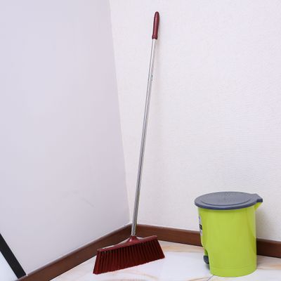  Long Floor Broom with Stainless Steel Handle Royalford RF6981