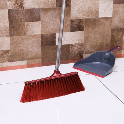  Long Floor Broom with Stainless Steel Handle Royalford RF6981