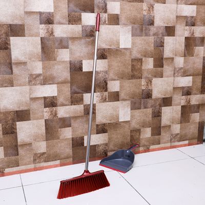  Long Floor Broom with Stainless Steel Handle Royalford RF6981