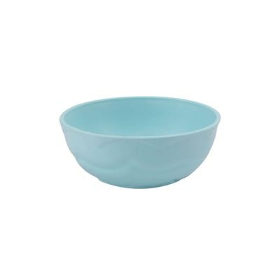 Royalford Snack Plate Set- RF11298| Pack of 6 Round Snack Bowl Set, Premium-Quality, Light-Weight, BPA-Free and Food-Grade Bowl| Perfect for Serving Soups, Salads, Snacks, Curry| Blue