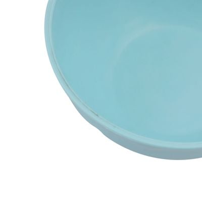 Royalford Snack Plate Set- RF11298| Pack of 6 Round Snack Bowl Set, Premium-Quality, Light-Weight, BPA-Free and Food-Grade Bowl| Perfect for Serving Soups, Salads, Snacks, Curry| Blue