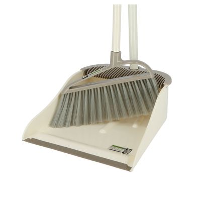 Royalford RF9657 Hand Brush & Dustpan 28x16Cm - Hand Broom with Durable Soft Tipped Bristles | Durable Design Gripped Long Handle | Hanging Loop | Cleaning Tool Perfect for Home or Office Use