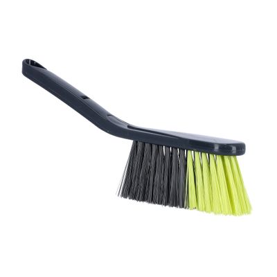 Royalford Dustpan with Brush-RF2368GR| Dustpan with Brush with Durable Stiff Bristles and Comfortable Grip| Multi-Purpose Cleaning Tool Perfect for Home, Kitchen, Office Use| Highly Durable, Light-Weight and Elegant Design