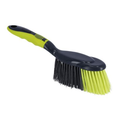 Royalford Dustpan with Brush-RF2367GR| Dustpan with Brush with Durable Stiff Bristles and Comfortable Grip| Multi-Purpose Cleaning Tool Perfect for Home, Kitchen, Office Use| Highly Durable, Light-Weight and Elegant Design