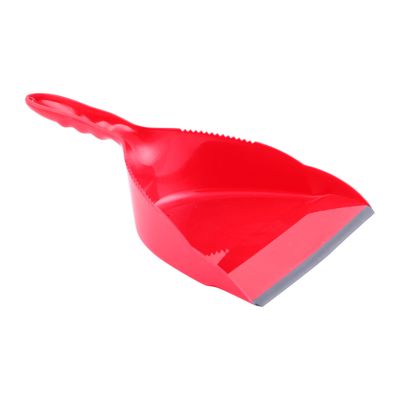 Royalford One Click Series Dustpan with Brush -RF8829| Large Brush Head, Feathered Tip Bristles with Handle and Comfortable Grip| Multi-Purpose Cleaning Tool Perfect for Home, Kitchen, Office, Hospital Use| Highly Durable, Light-Weight and Elegant Design