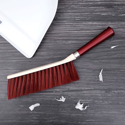 Royalford RF7000 Dust Brush - Durable Household Hand Scrub Brush with Dense Stiff Bristles | Hanging Loop | Ergonomic & Non-Slip Grip for Sweep, Cleaning, & Removing Dust from the Surface