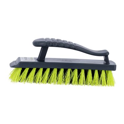 Royalford Floor/Dish Brush, Convenient to Use, Elegant Design RF2357GR | Gripped Handle | Multifunctional | Ideal for Cleaning Utensils, Bathroom Floors and More