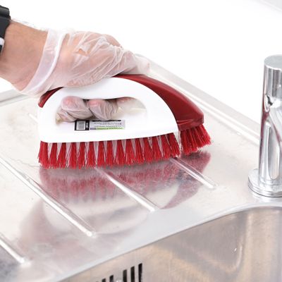 Royalford RF6988 Cleaning Brush - Ergonomic Stiff Bristles & Non-Slip Grip Ideal for Removing Stubborn Stains | Perfect on Floor, Carpet, Bathroom, Washroom, & More