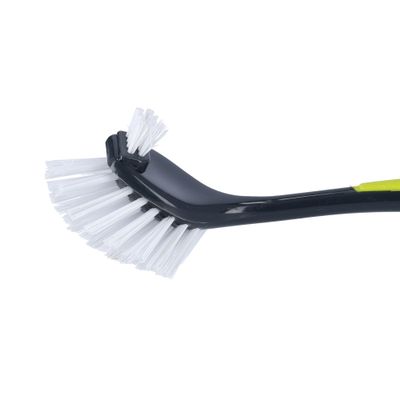 Royalford Dish Brush | Portable Long Soft Handle | RF9604 | Flexible Ergonomic Design with Hanging Hole | Kitchen Brush | Best Scratch-Free Cleaning Tool for Pots, Dishes Pans & More