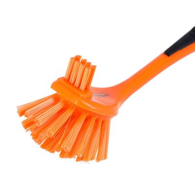 Royalford Dish Brush | Portable Long Soft Handle | RF9604 | Flexible Ergonomic Design with Hanging Hole | Kitchen Brush | Best Scratch-Free Cleaning Tool for Pots, Dishes Pans & More