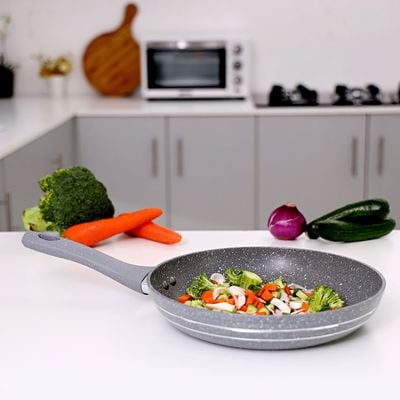 Smart Fry Pan with Durable Marble Coating Royalford RF9464