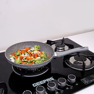 Smart Fry Pan with Durable Marble Coating Royalford RF9464