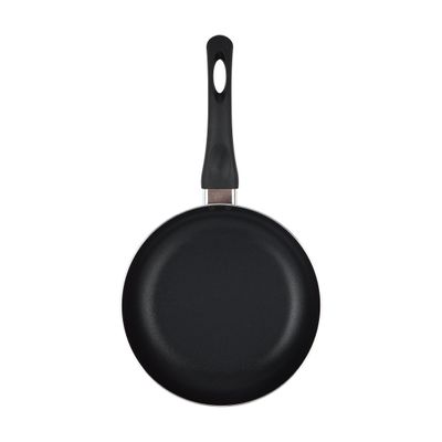 Royalford 2 Piece Frypan Set- RF12596/ 20 cm and 26 cm, Strong Aluminum Body with Nonstick Coating and Heat Resistant Bakelite Handle/ CD Bottom, Compatible with Hot Plate, Halogen, Ceramic and Gas Stovetops/ Perfect for Frying, Sauting, Tempering/ Red 