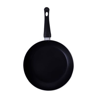 Royalford RF2953 Frying Pan, Aluminum Non-Stick Fry Pan, Lid | Ergonomic Handle | Saute Pan/Deep Frying Pan with Glass Lid | Suitable for Gas Hob | Ideal for Frying Sauting Stir Frying