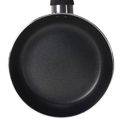 20cm Non-Stick Flat Fry Pan, Multiple Hob, RF1259FP20 | 3 Layer Construction | Bakelite Handle | Even Heat Distribution | Dishwasher Safe | 3mm Thickness | Eco-Friendly