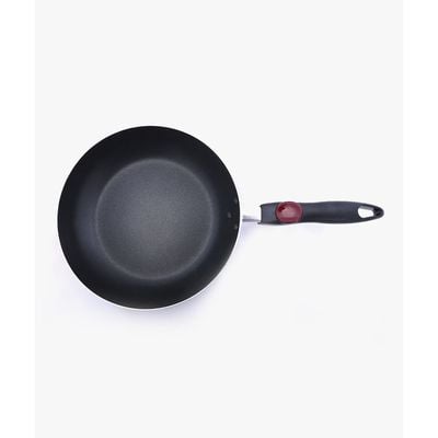 Royalford RF2956 Non-Stick Fry Pan- 24 CM, Heavy duty handle | Multiple Hob Compatibility | Heat-Resistant Handle with Hanging Loop | Ideal Frying, Cooking, Sauteing & More