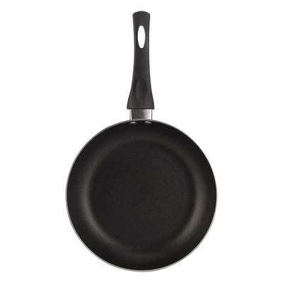 Royalford 22 CM Nonstick Frypan- RF12099| Strong Press Aluminum Body With Non-Stick Coating And Heat Resistant Bakelite Handle| Dot Induction Bottom, Compatible With Hot Plate, Halogen, Ceramic And Gas Stovetops| Perfect For Frying, Sauting, Tempering| Black 