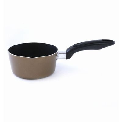 Royalford RF2011-MP16 Non-Stick Milk Pan Aluminium saucepan - 16 cm | Pouring Spout with Ergonomic Handle - Tea Pan Saucepan Milk Pot - Ideal as Coffee pot, Tea pot, Milk pot & a Small saucepan