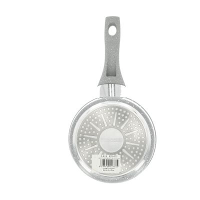 Royalford RF9473 Smart Saucepan with Durable Marble Coating - High-Quality Forged Aluminium Construction, Non-Stick Pan for Gas, Induction & Ceramic Hobs - 3.8MM Induction Bottom - (16x7.5) cm